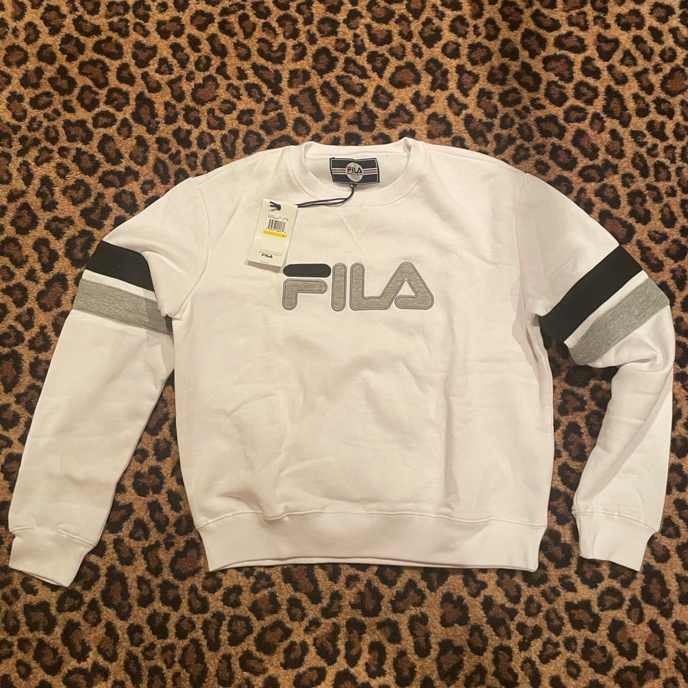 FILA Women’s Crewneck Fleece Sweatshirt -Med NWT